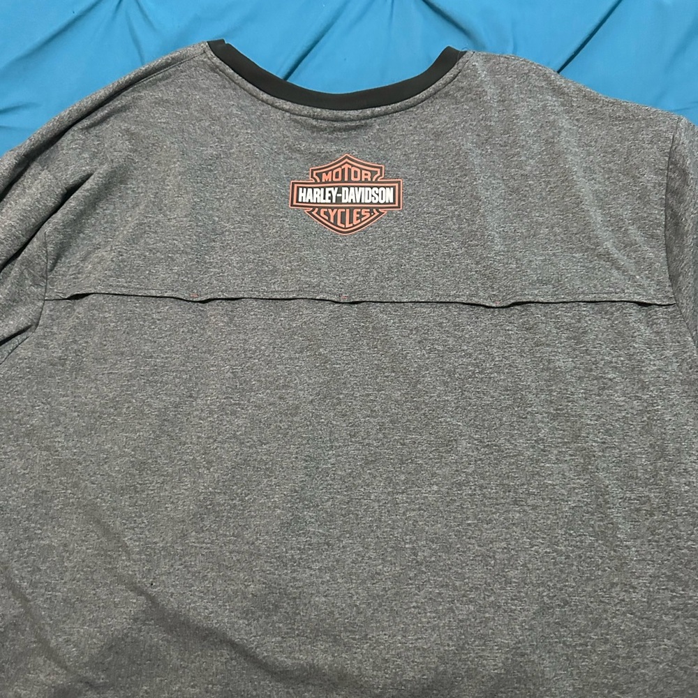 Harley-Davidson Gray Long Sleeve Tee